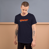 queer pride all gender T-Shirt be queer! rainbow print.