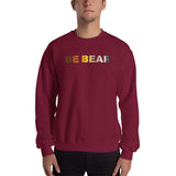 "be bear" Sweatshirt (bear pride flag gradient graphic)