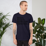 Bears Beards BSG all gender T-Shirt up to 4XL