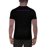 human just like you cmy three trees athletic all over tee