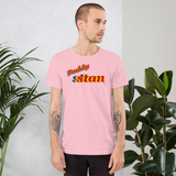 daddy stan pride all gender T-Shirt we daddy stan!1 be daddy stan!! rainbow print.