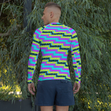 human just like you cmyk Men's Rash Guard