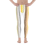 "be bear" Men's Leggings / yoga pants (bear pride flag gradient graphic)