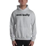 anti bully Hooded Sweatshirt (black graphic)
