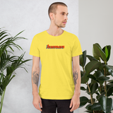 human pride all gender T-Shirt be human! rainbow print.