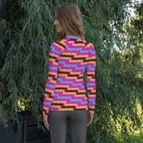human just like you cmyk Women's Rash Guard