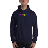 "be empathy" Hooded Sweatshirt (rainbow graphic)