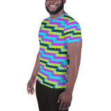 human just like you cmyk All-Over Print Men's Athletic T-shirt
