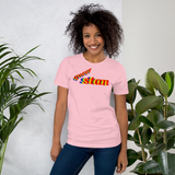 queer stan pride all gender T-Shirt we queer stan!! be queer stan!! rainbow print.