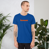 human pride all gender T-Shirt be human! rainbow print.