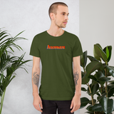 human pride all gender T-Shirt be human! rainbow print.