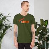 femme stan pride all gender T-Shirt we stan femme! be femme stan! rainbow print.