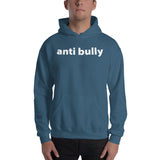 anti bully Hooded Sweatshirt (white graphic)