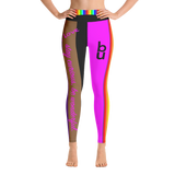 series be ladies Yoga Leggings be love, stay curious, be wonderful, be you!!