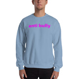 anti bully Sweatshirt (pink graphic)
