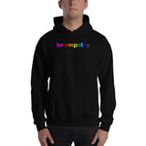 "be empathy" Hooded Sweatshirt (rainbow graphic)