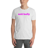anti bully Short-Sleeve Unisex T-Shirt (pink graphic) promo line