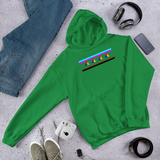 chicago pride flag Hooded Sweatshirt