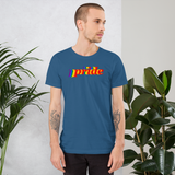 pride pride all gender T-Shirt be pride! rainbow print.
