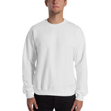 "be empathy" Sweatshirt (white graphic)