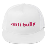 anti bully Trucker Cap (pink embroidery)