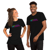 stay curious, be wonderful. all gender T-Shirt