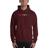 "be empathy" Hooded Sweatshirt (rainbow graphic)