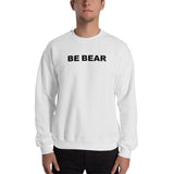 "be bear" Sweatshirt (black graphic)