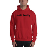 anti bully Hooded Sweatshirt (black graphic)