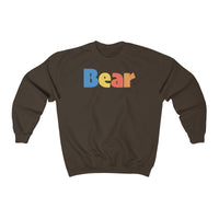 "summer bear" all gender Heavy Blend™ Crewneck Sweatshirt up to 5XL
