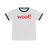 woof! all gender Ringer Tee up to 4XL