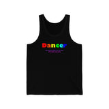 Dancer all gender Jersey Tank funty tank rainbow graphic