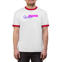 queer punk all gender Ringer Tee up to 4XL