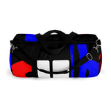 custom duffle cub Duffle Bag red white and blue