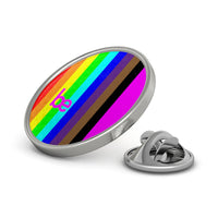 series be Metal Pin rainbow with pink be