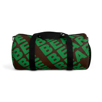 "be bear" be bear Duffle Bag (green and brown all over graphic)