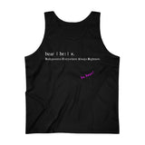definition bear splash of pink be bear Ultra Cotton Tank Top (up to 3XL) funty collection