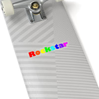Rockstar Kiss-Cut Stickers available in 4 sizes