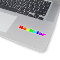 Rockstar Kiss-Cut Stickers available in 4 sizes