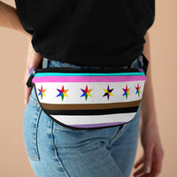 proto type alternative chicago pride flag inspired queer pride fanny pack