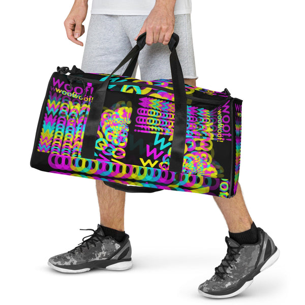 CMYK woof Duffle bag square concept limited run - test pricing (buy it and tell me what you think)