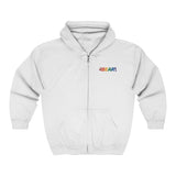 Be BEAR! all gender Zip Up Hoodie Embroidered rainbow Be BEAR!
