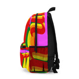 stan pride Backpack (Made in USA) rainbow print.
