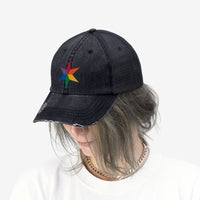 Chicago pride star all gender Trucker Hat