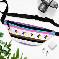 proto type alternative chicago pride flag inspired queer pride fanny pack