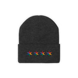 Chicago 4 star rainbow pride hat Knit Beanie