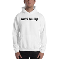 anti bully Hooded Sweatshirt (black graphic)
