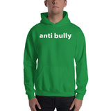 anti bully Hooded Sweatshirt (white graphic)