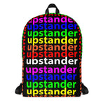 "be upstander" upstander Backpack (rainbow all over print graphic)