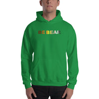 "be bear" Hooded Sweatshirt (bear flag gradient graphic)
